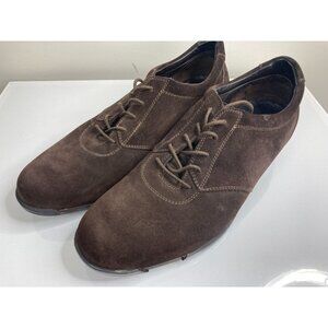 Bruno Magli Brown Suede Derby Shoes US 9 / e42
